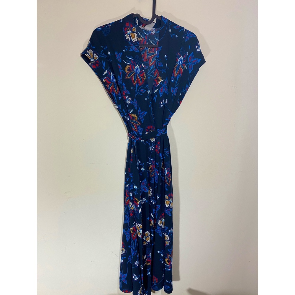 Floral Button Down Maxi Dress